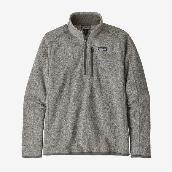 Patagonia Men's Better Sweater® 1/4 Zip Fleece Grey Men’s L - Picture 1 of 7